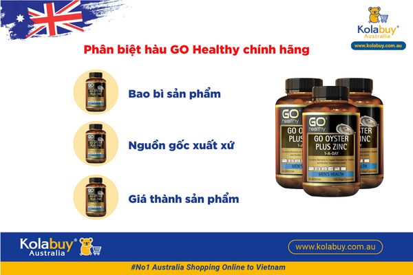 GO Healthy Oyster Plus Zinc 1-A-Day 120 Viên