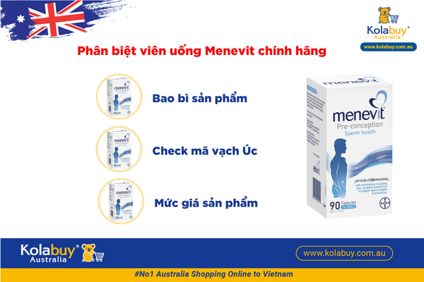 Menevit Úc 90 viên