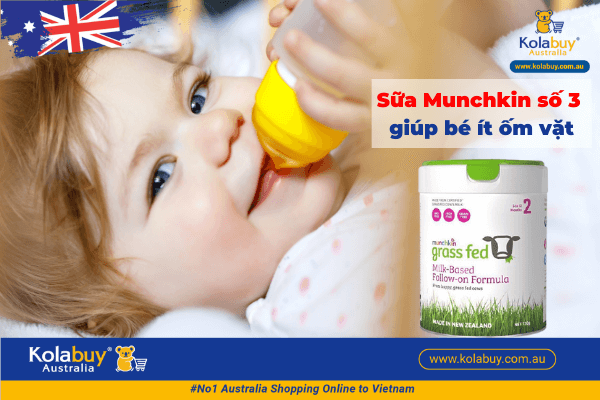 Sữa Munchkin Grass Fed số 3