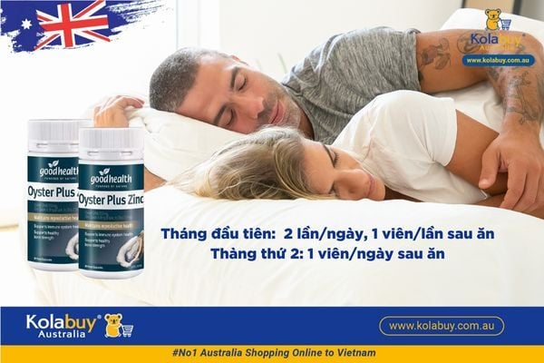 Goodhealth Oyster Plus Zinc 60 viên