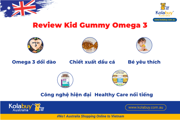 Kid Gummy Omega 3 Healthy Care