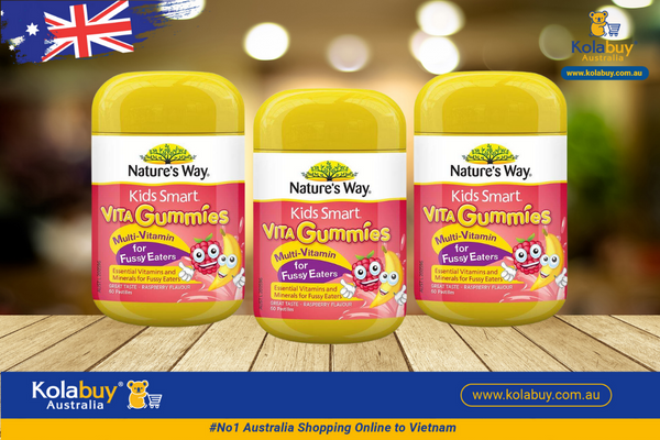 Nature's Way Kids Smart Vita Gummies Multi Vitamin for Fussy Eaters