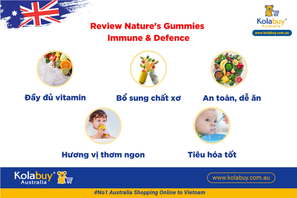 Nature's Way Kids Smart Vita Gummies Immune Defence