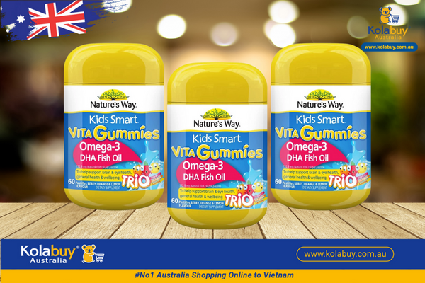 Nature's Way Kids Smart Vita Gummies Omega Fish Oil