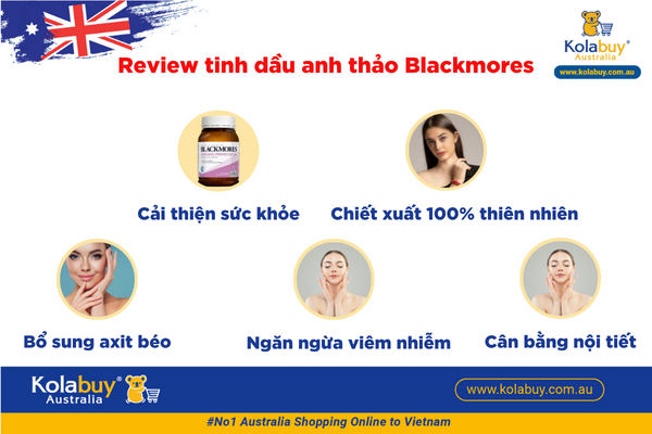 Blackmores Evening Primrose Oil 190 viên