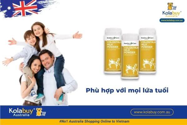 sữa bò non healthy care