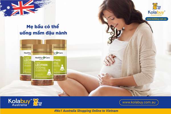 Mầm đậu nành Healthy Care Super Lecithin 1200mg