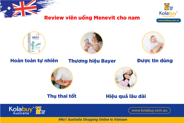 Menevit Úc 90 viên