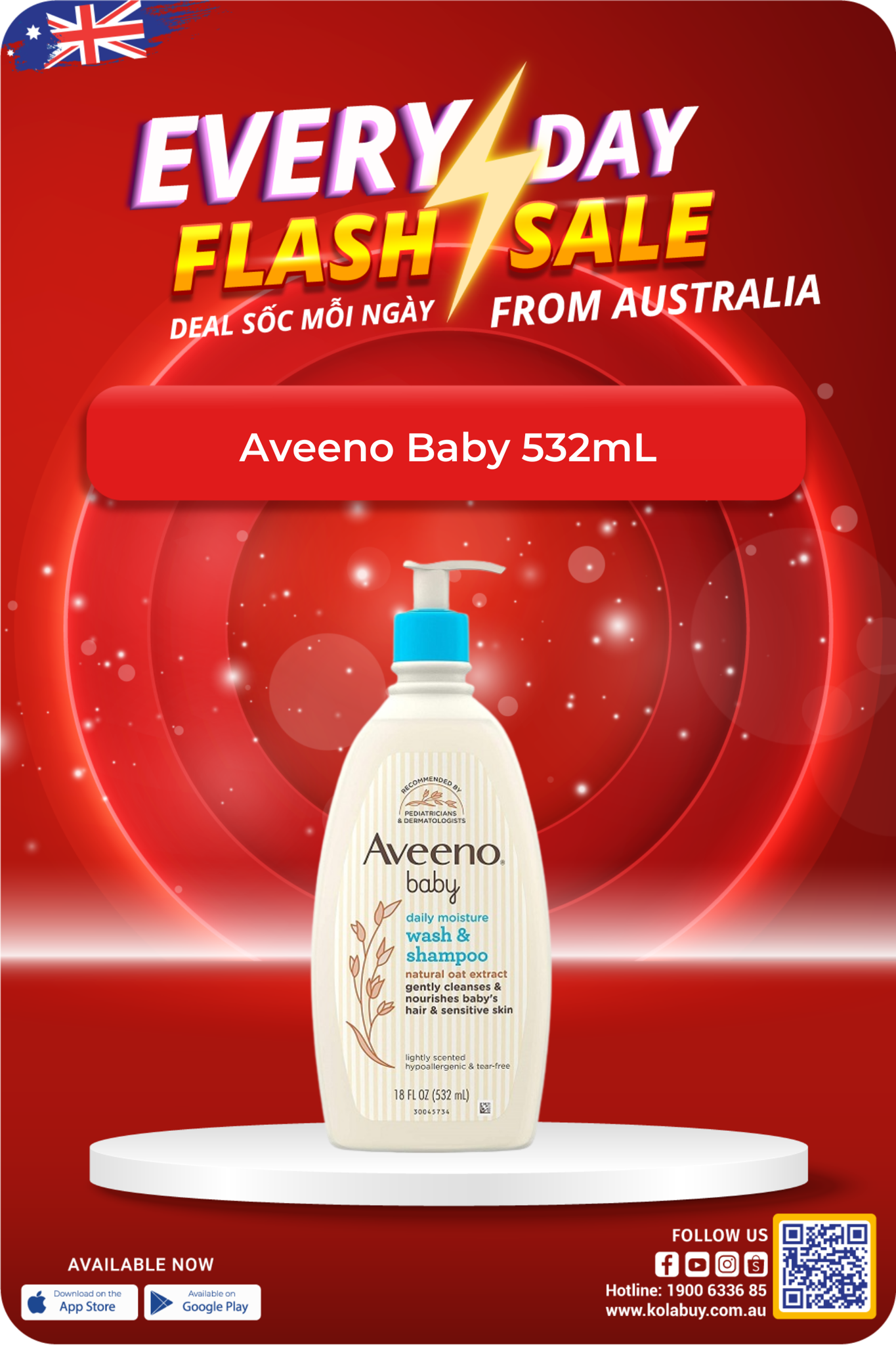 Aveeno Baby 532mL