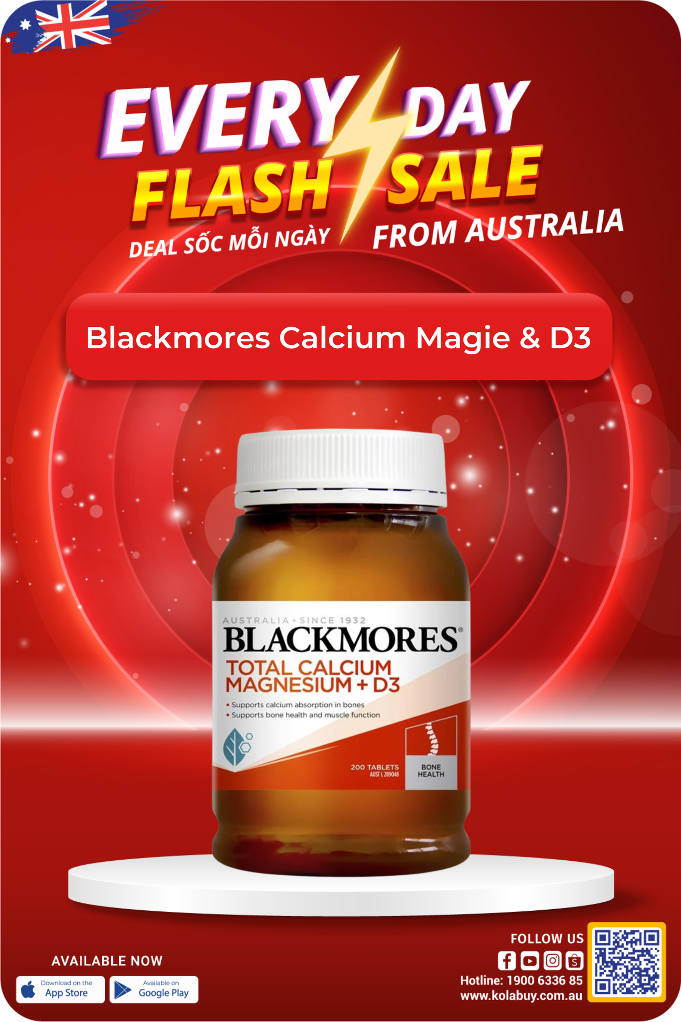 Blackmores Calcium Magie & D3