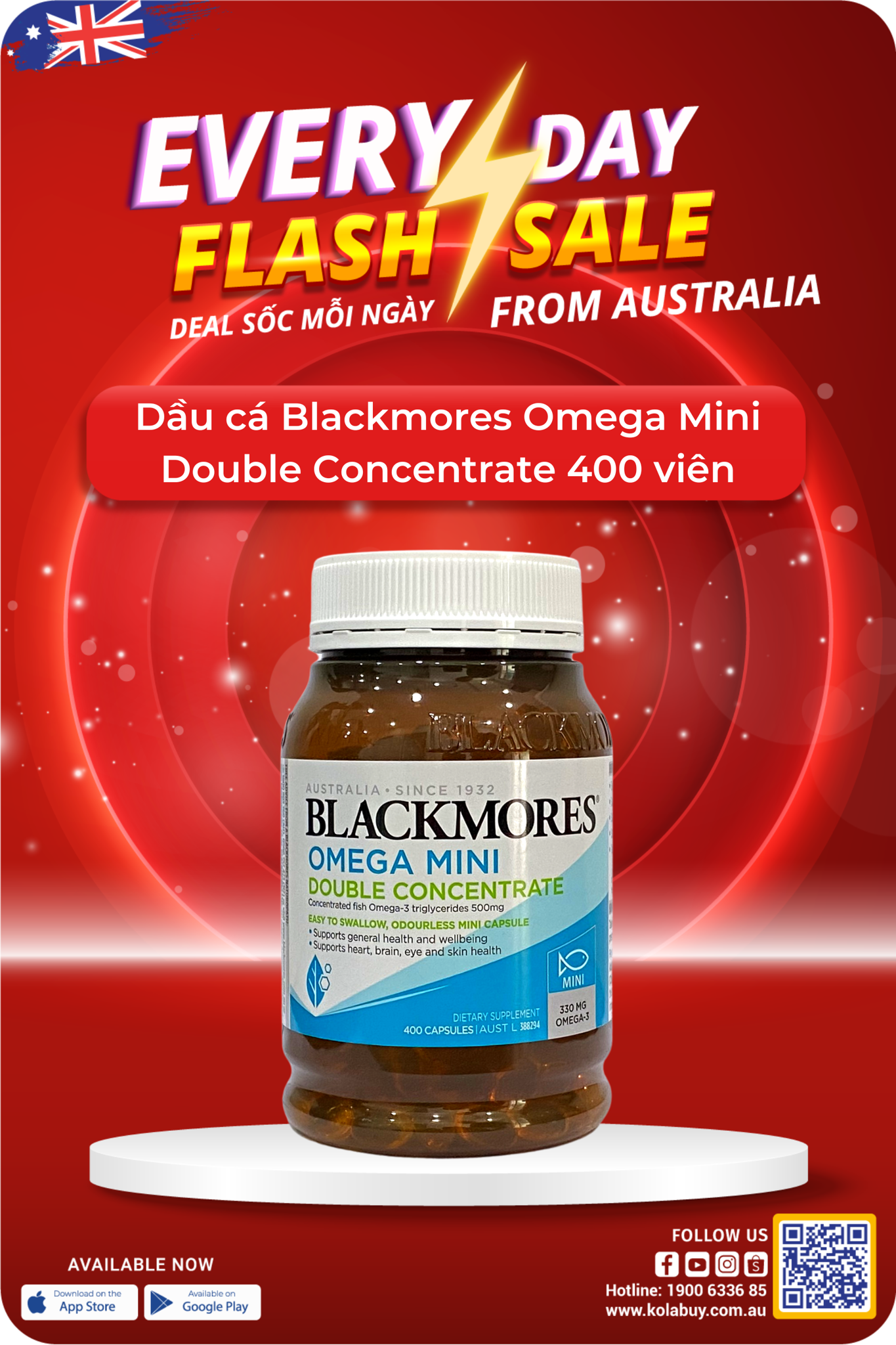 Blackmores Omega Mini Double Concentrat