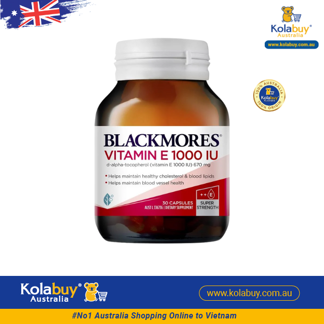 Blackmores Vitamin E 1000iu
