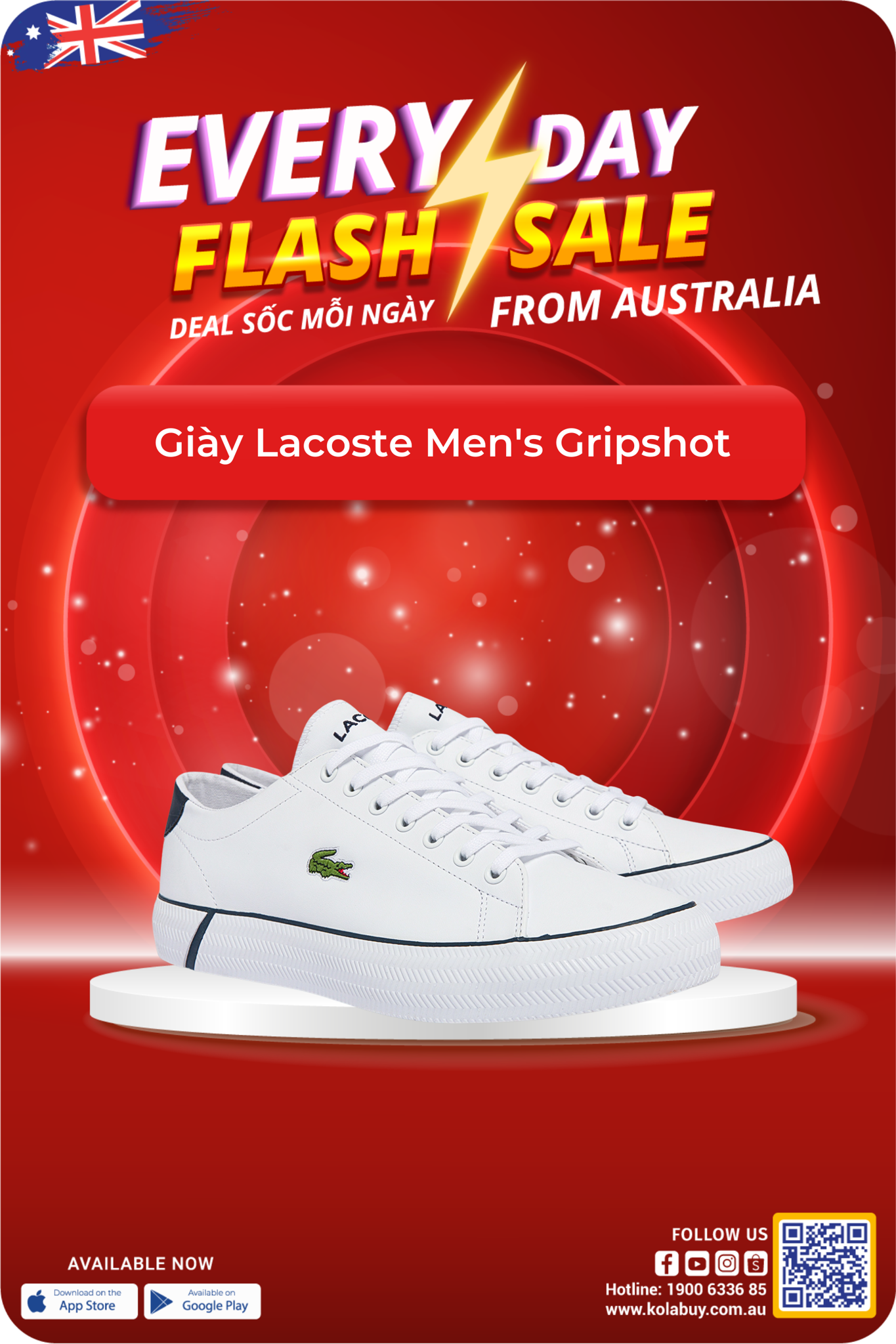 Giày Lacoste Men's Gripshot