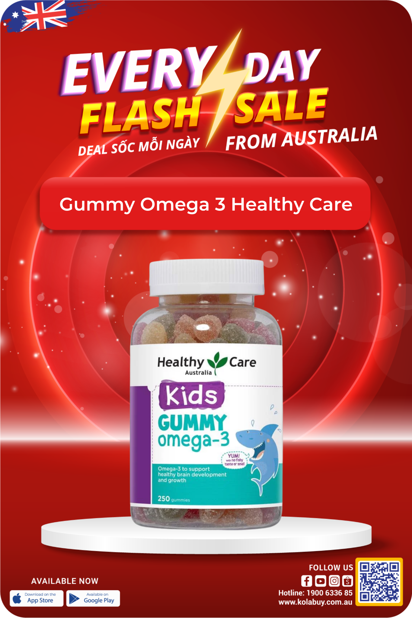 Gummy Omega 3 Healthy Care
