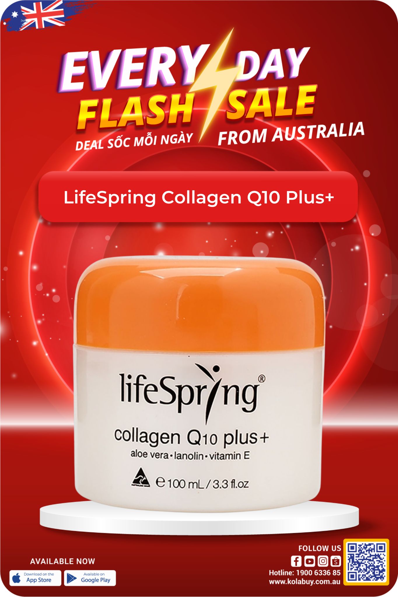 LifeSpring Collagen Q10 Plus+