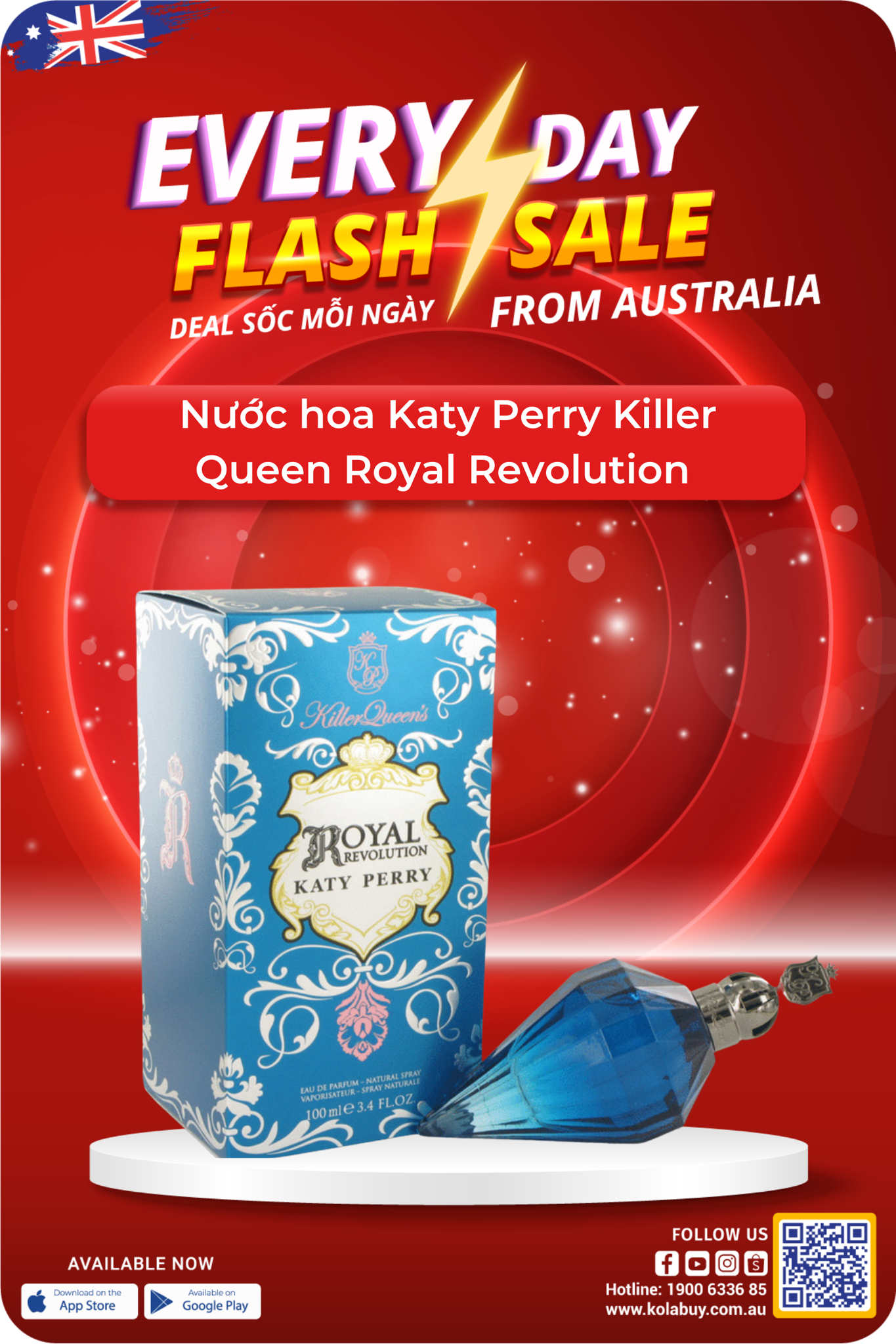 Nước hoa Katy Perry Killer Queen Royal Revolution