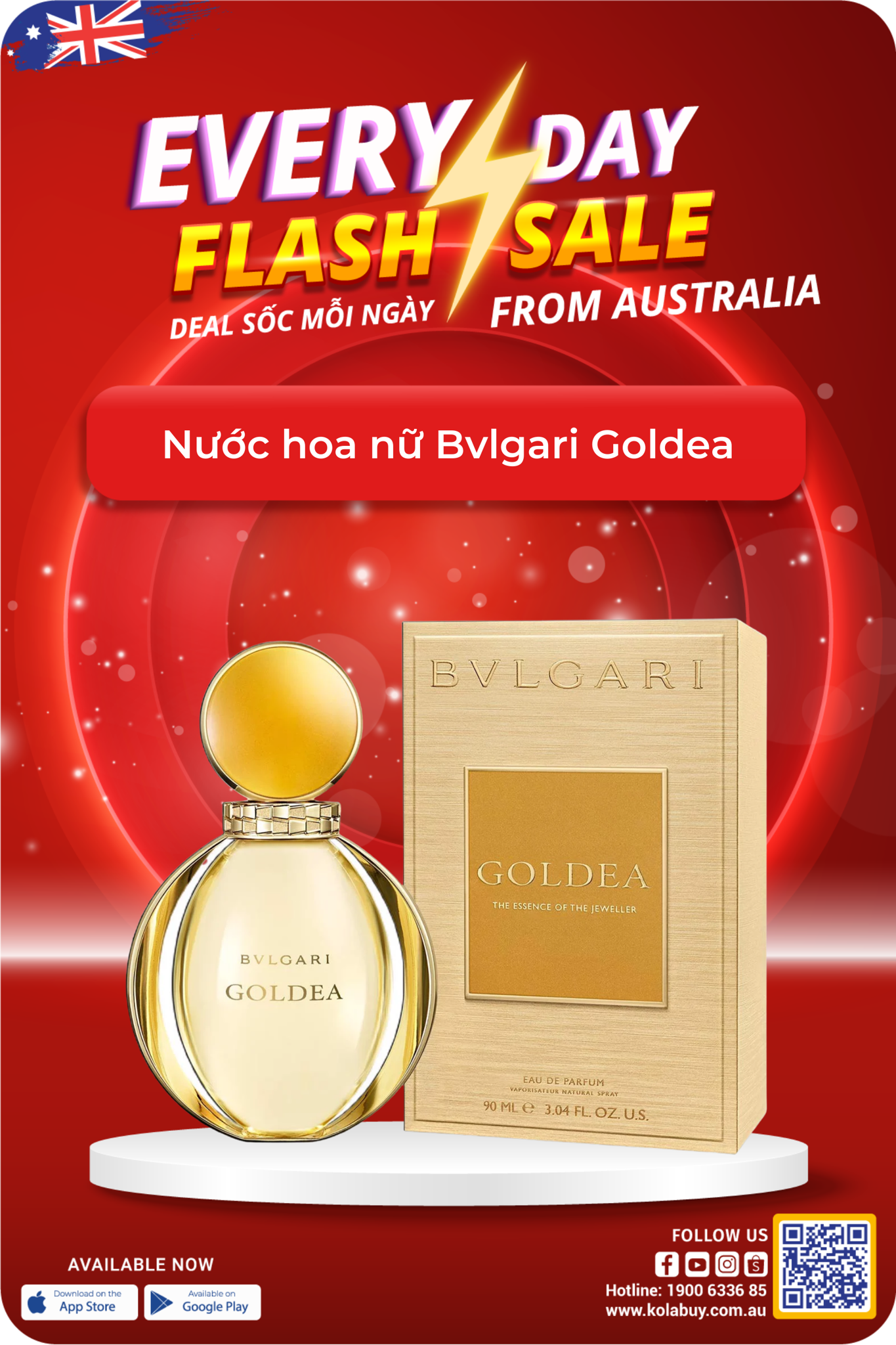 Nước hoa nữ Bvlgari Goldea