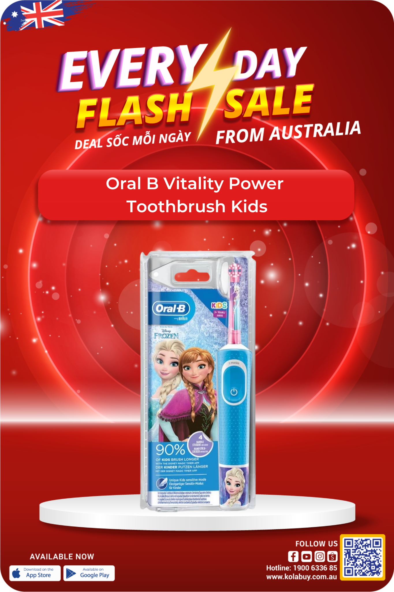 Oral B Vitality Power  Toothbrush Kids