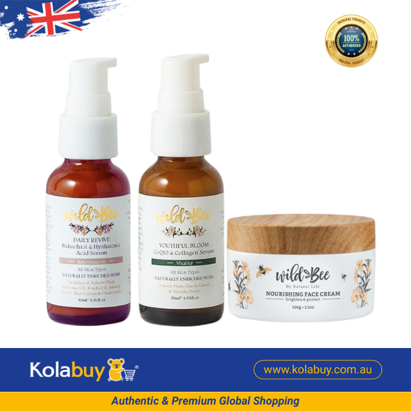 Special Set] Serum trẻ hóa Serum phục hồi Kem dưỡng Wild Bee