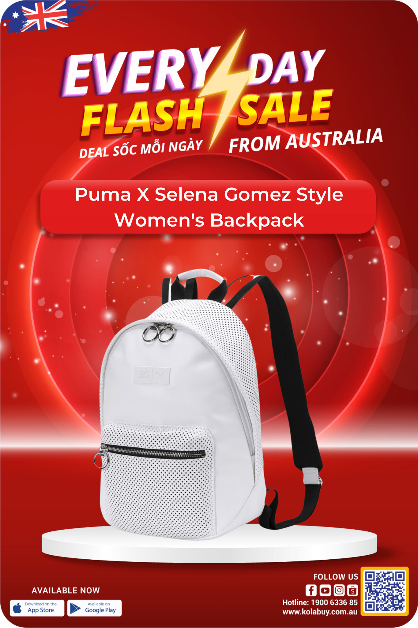 Puma selena gomez rucksack best sale