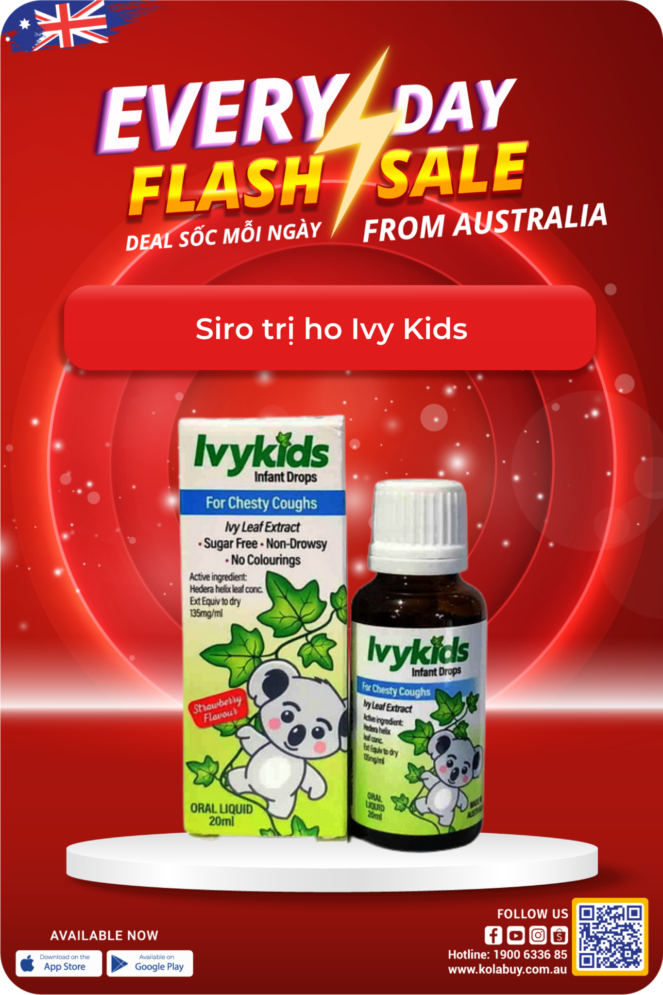 Siro trị ho Ivy Kids