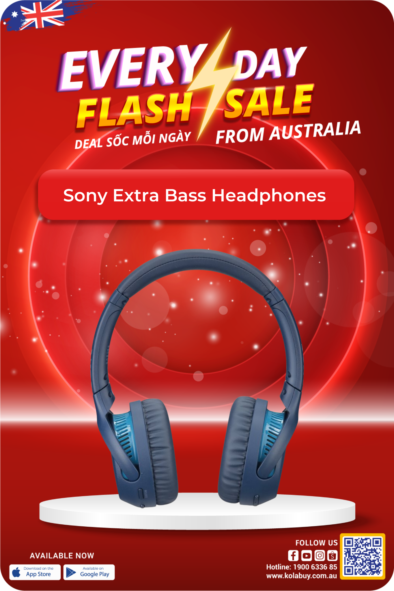 Sony Extra Bass Headphones