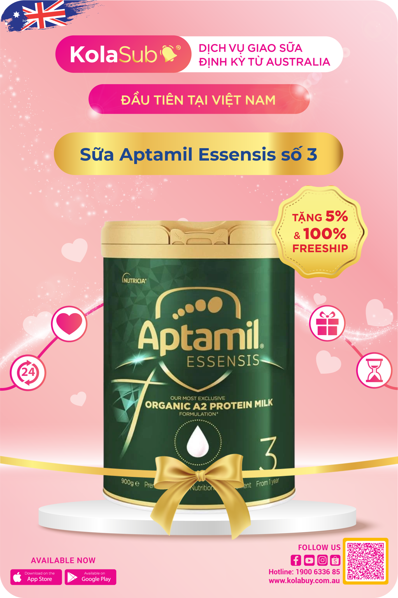 Sữa Aptamil Essensis số 3