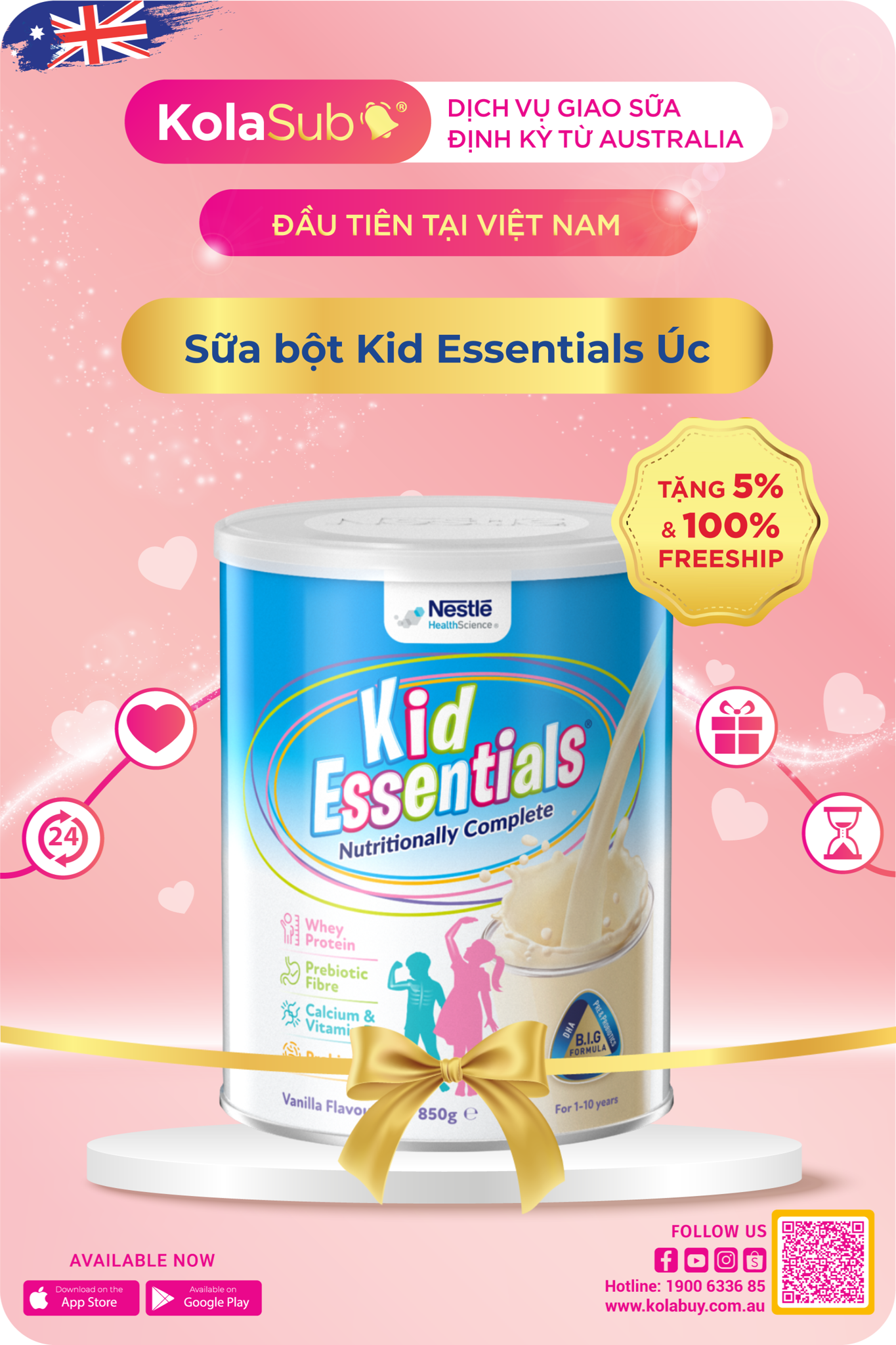 Sữa bột Kid Essentials Úc