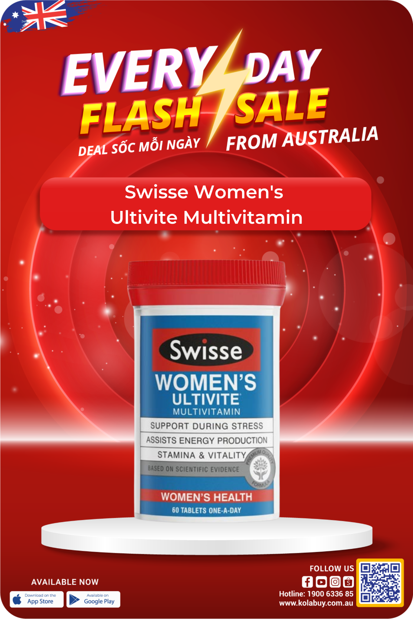 Swisse Women's  Ultivite Multivitamin