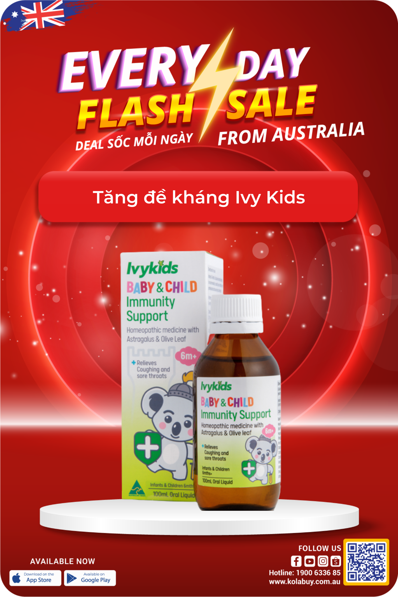Tăng đề kháng Ivy Kids