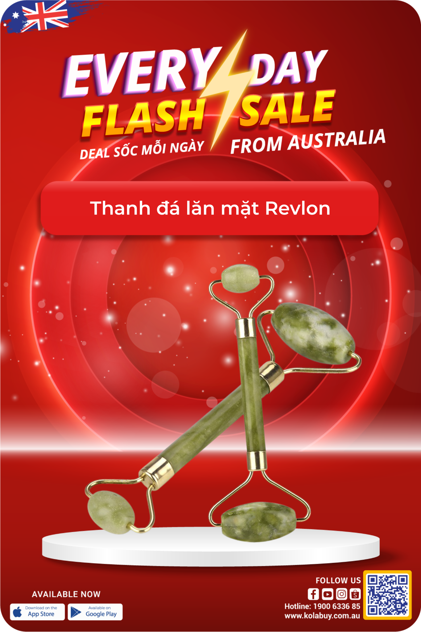 Thanh đá lăn mặt Revlon