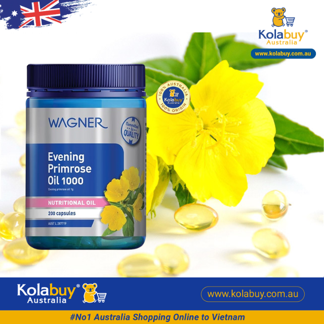 Tinh dầu hoa anh thảo Wagner Evening Primrose Oil 1000 200 viên