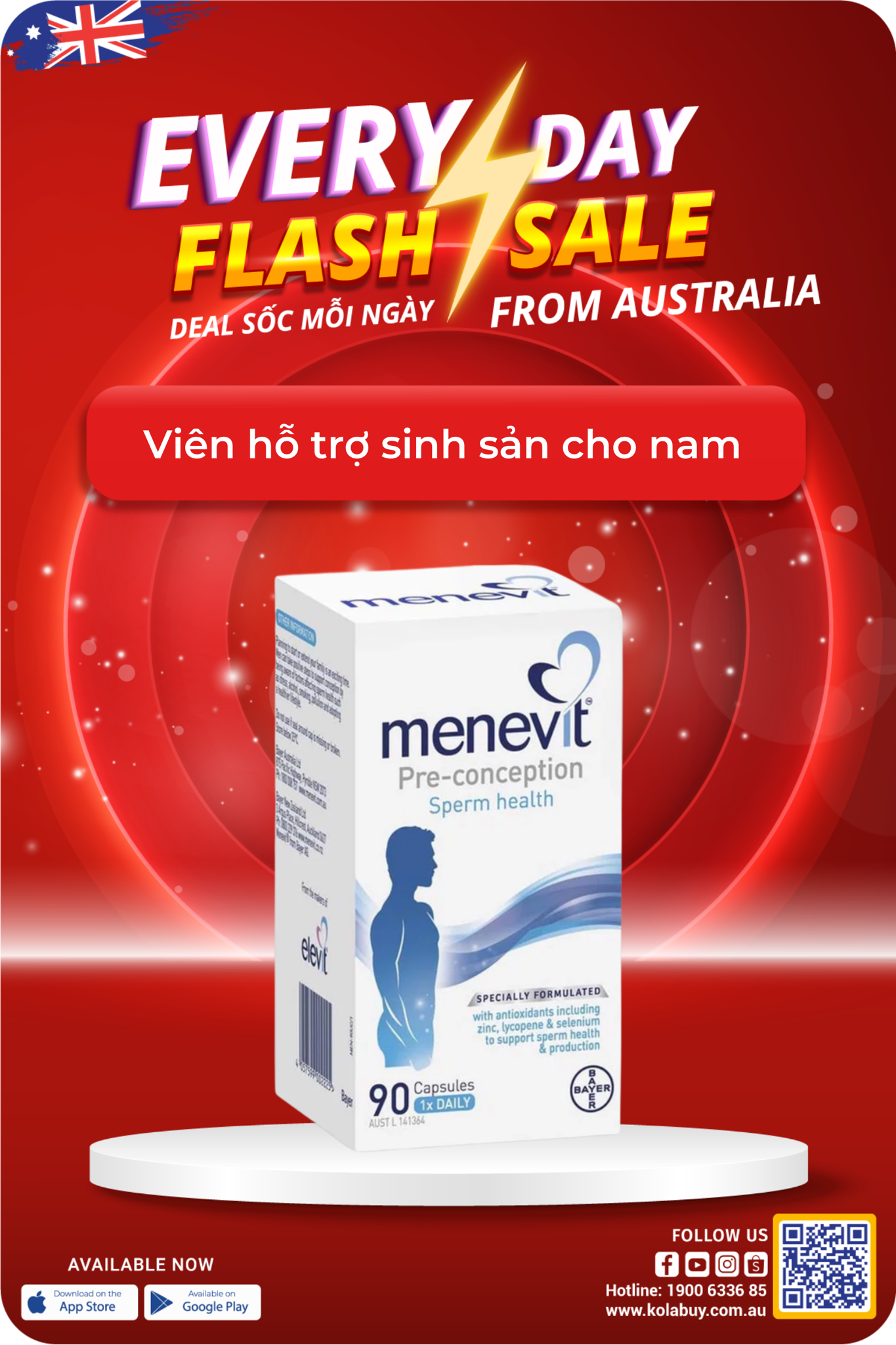 Viên hỗ trợ sinh sản cho nam