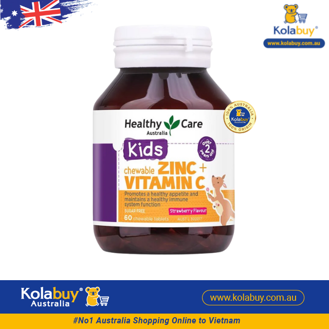 Vitamin C + Zinc Healthy Care cho bé