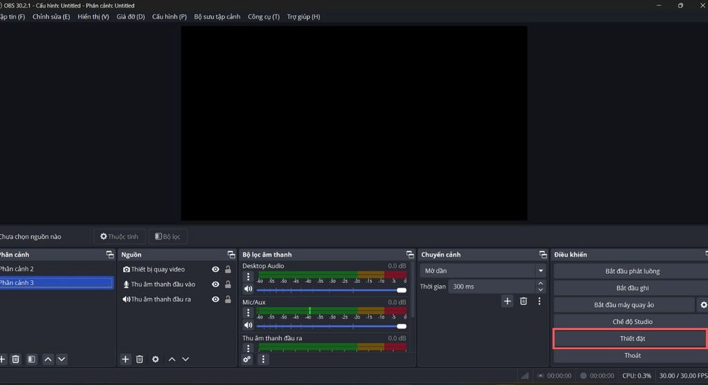 CÁCH PHÁT LIVE YOUTUBE TỪ PHẦN MỀM OBS 30.2.2