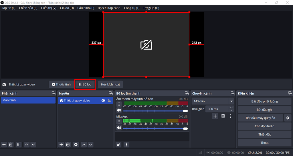 Hướng dẫn thêm lut màu trên phần mềm obs khi livestream