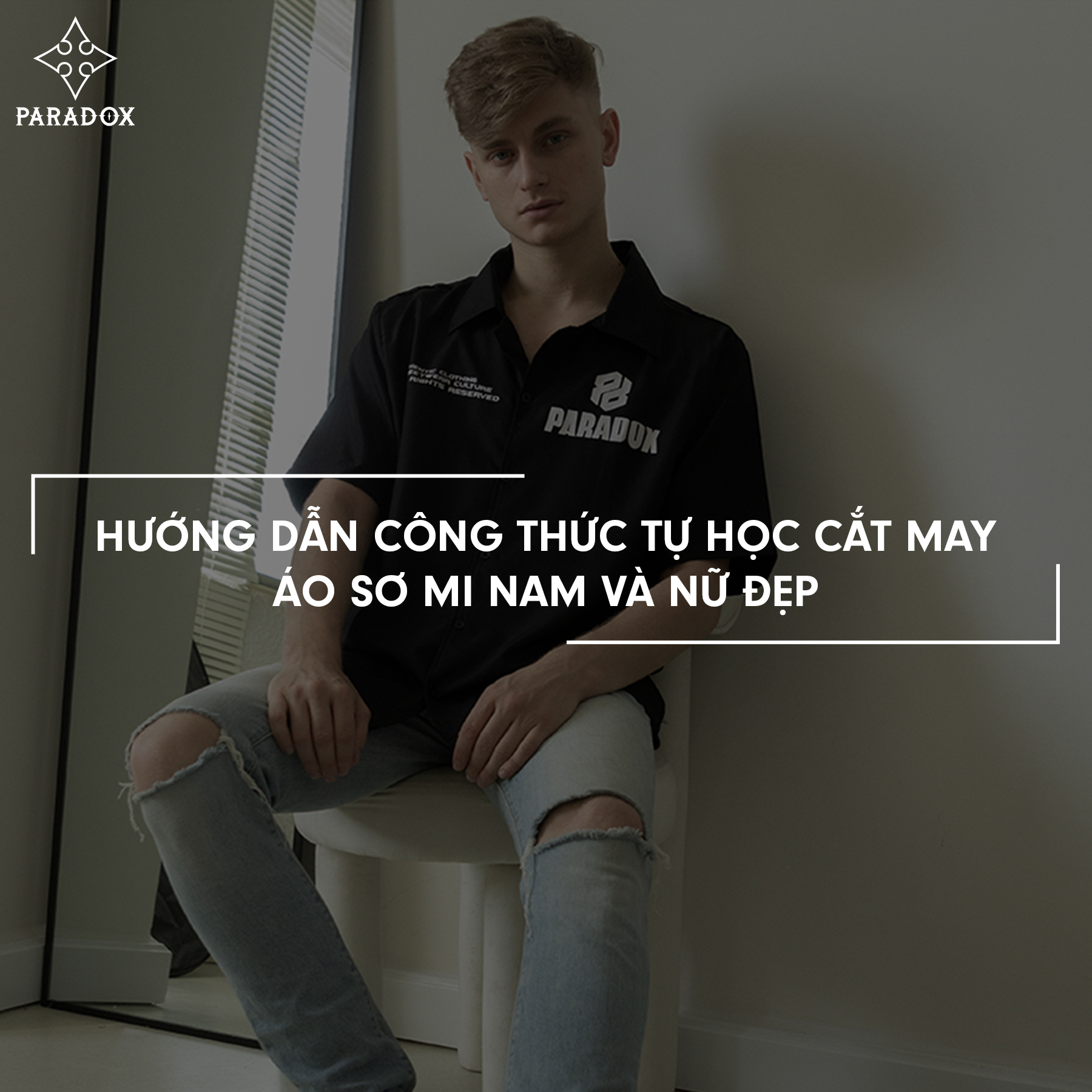 Hướng dẫn công thức tự học cắt may áo sơ mi nam và nữ đẹp