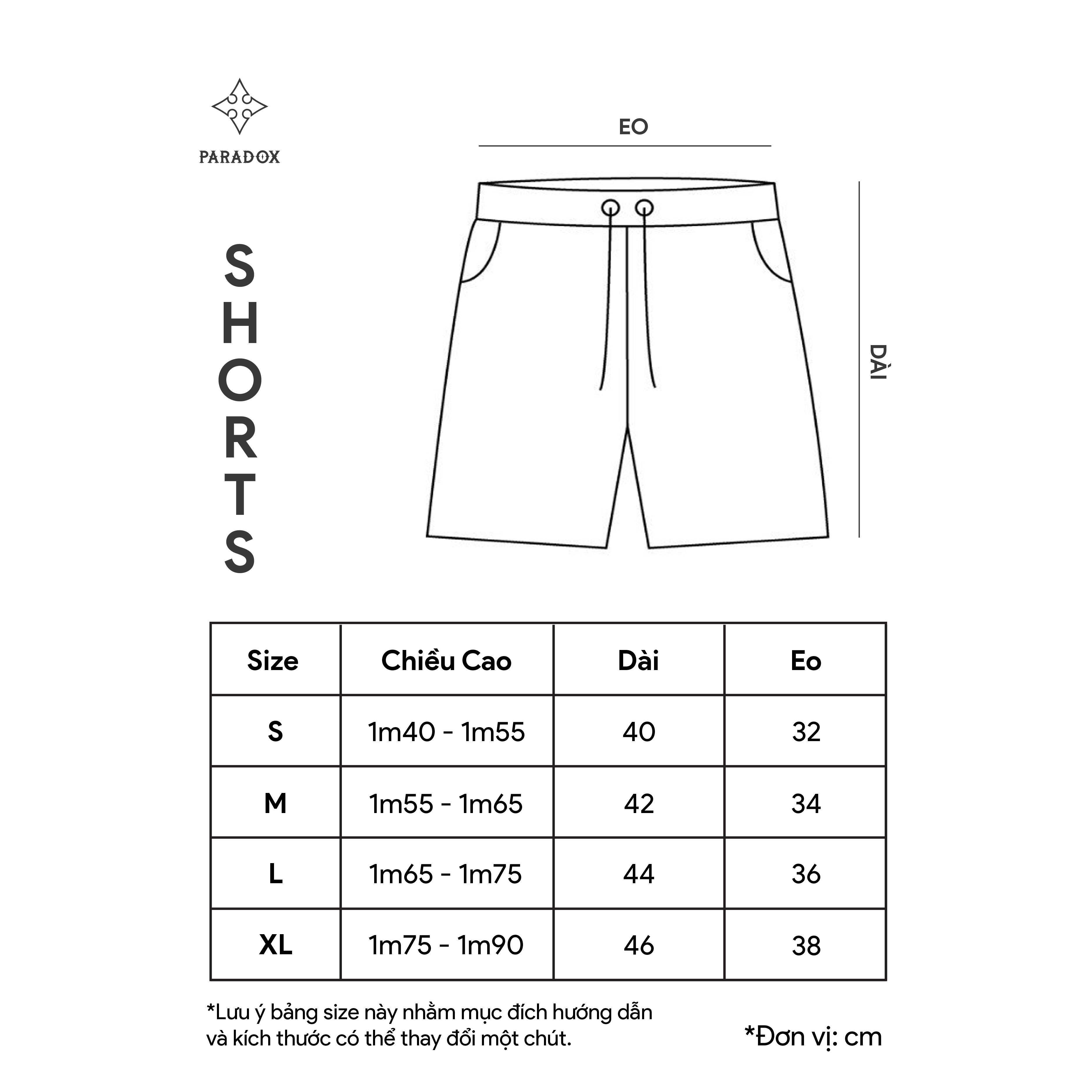 Quần short Paradox