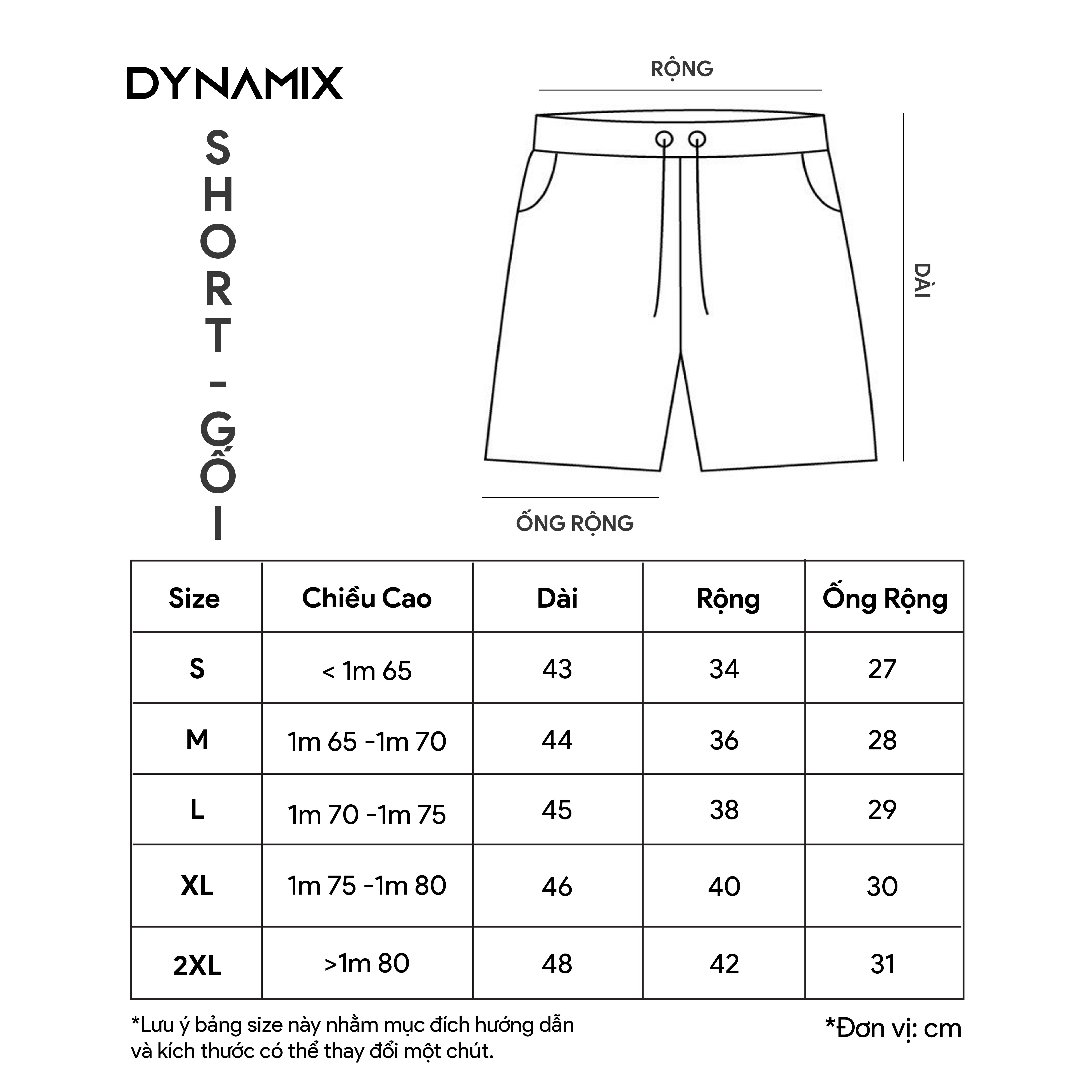 Quần short DYNAMIX