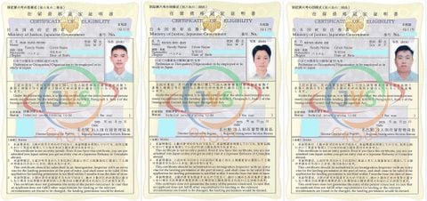 2025年5月26日　弊社3名の実習生【金属プレス加工：男性3名】の在留資格認定証明書が下りました。おめでとうございます！