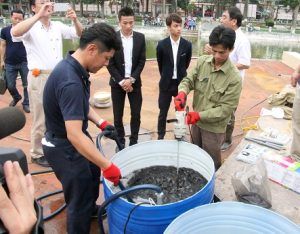 (Cổng Thông tin Điện tử Thành phố Hải phòng) Dự án do JVE và Tập đoàn Seibu Steel Nhật Bản tài trợ xử lý ô nhiễm nước bằng Công nghệ Bakture được giới thiệu trên Cổng Thông tin Điện tử Thành phố Hải phòng
