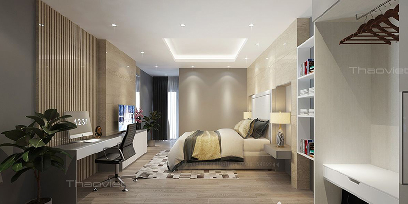 Thiết kế tối giản và hiện đại cho căn hộ 50 m2 phù hợp cho gia đình nhỏ