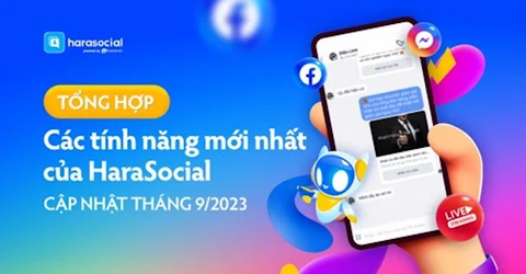 HaraSocial cập nhật tính năng mới Tháng 9/2023