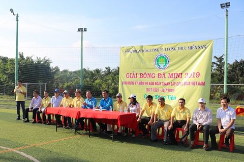 Kết quả Giải bóng đá mini 2019 – Cụm Sông Tiền Chào mừng kỉ niệm 90 năm Ngày thành lập Công đoàn Việt Nam (28/7/1929 – 28/7/2019)