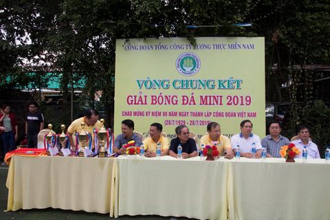 Chung kết giải bóng đá mini Công đoàn TCty Lương thực Miền Nam năm 2019