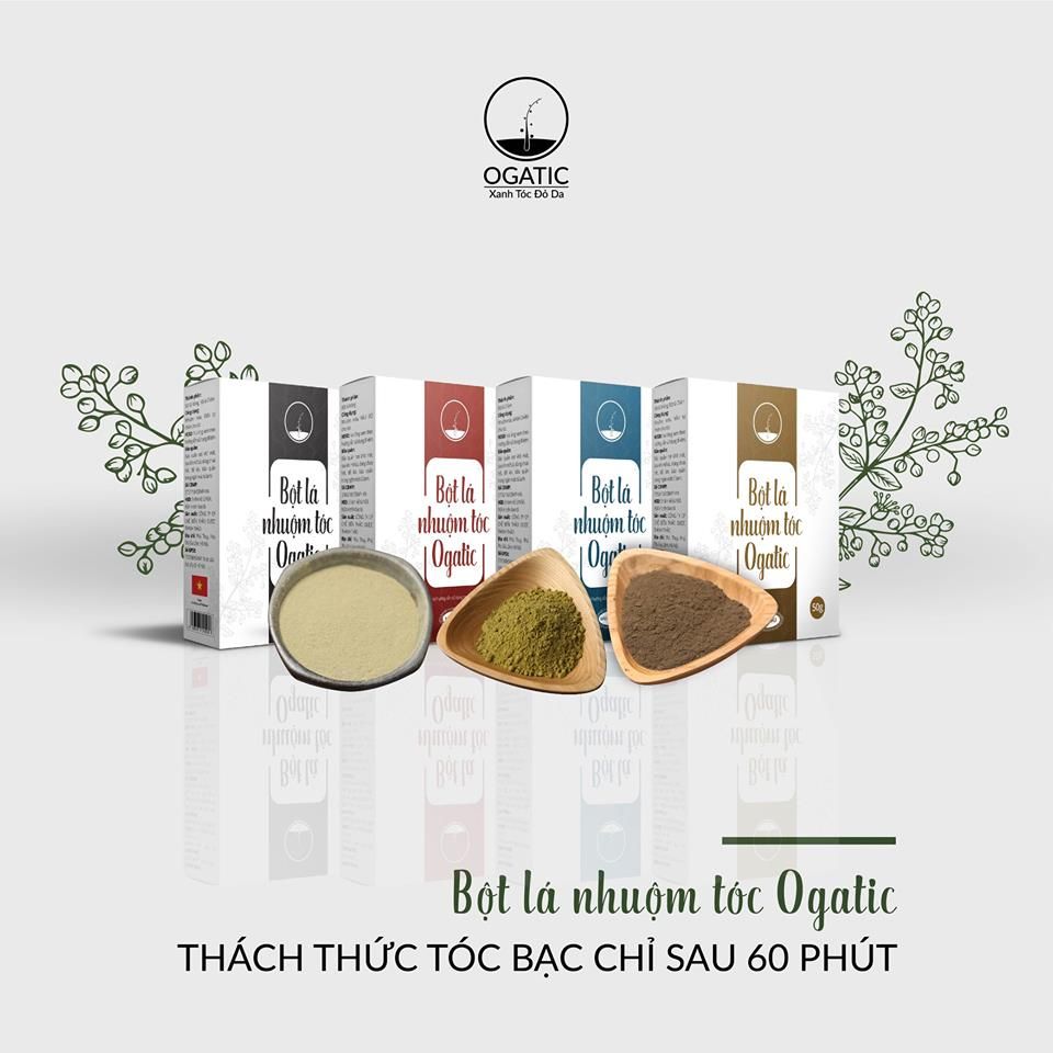 BỘT NHUỘM TÓC OGATIC - CHẤT LƯỢNG LÀM NÊN THƯƠNG HIỆU