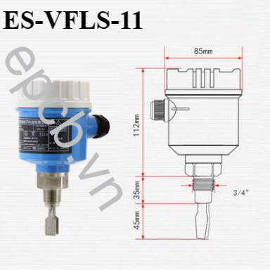 Công tắc cảm biến đo mức dạng rung ES-VFLS (Vibration Fork Level Switch)