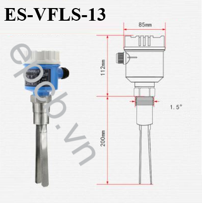 Công tắc cảm biến đo mức dạng rung ES-VFLS (Vibration Fork Level Switch)