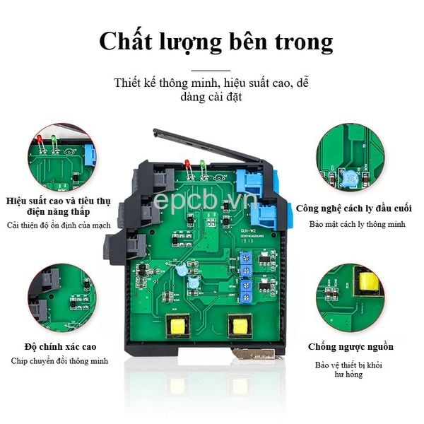 Bộ chuyển đổi cách ly tín hiệu 4 - 20mA | 0-5V | 0-10V 2 ngõ ra ( Isolate )