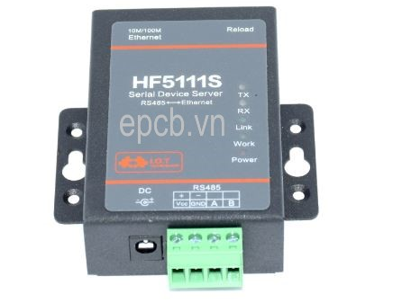 Bộ chuyển đổi tín hiệu RS485 sang Ethernet HF5111S